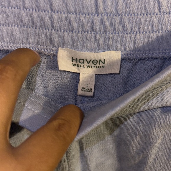 Talbots Haven Well Within size large light blue joggers - Picture 2 of 3